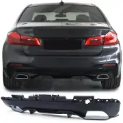 Rear Diffuser Black Matte for BMW 5er G30 G31 Since 2016- With M-PACKET