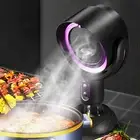 Desktop Kitchen Exhaust Fan with Adjustable Oil Storage Cup USB Powered