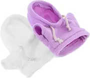 HONMEET Soft Comfortable Plush Bear Outfits Tiny Hoodies Set for Dolls Cute Animal Dresses for Plushies
