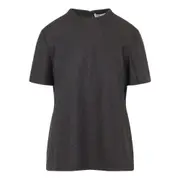 [Carven] Carven High-neck Short-sleeve T-shirt 36 FR GREY