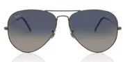 Ray-Ban RB3025 Aviator Gradient Polarized 004/78 Men's Sunglasses Grey Size 55