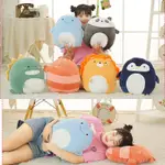 35*40CM SQUISHMALLOWS 毛絨玩具填充娃娃兒童兒童枕頭靠墊陪伴