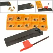 SDJCL 1616H11 16mm×100mm CNC External Turning Tool Holder + 10Pcs DCMT11T304