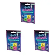 12pc Icup Inc Krazy Karaoke Rolling Dice Decision Making Family Party Game