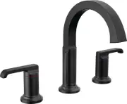 Delta 35588-DST Tetra 1.2 GPM Widespread Bathroom Faucet - Black
