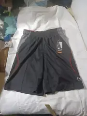 And1 Men's All Court Basketball Graffiti Shorts Size M 11" Inseam Black