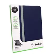 NEW Belkin iPad Air (1st Gen) Form Fit Folding Dark Blue Folio Cover Case