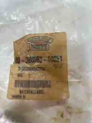00-360853-00051 DISCONNECT QUICK HOBART