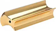 Mikinona Stainless Steel Slide Bar for Hawaii Electric Guitar Ergonomic Design for Enhanced Sustain for Lap Slide Playing Golden Finish for Style Performance