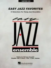 Easy Jazz Favorites Baritone Sax Easy Jazz Ensemble Series NEW 007010288