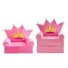 Kids Foldable Sofa Bed Armchair Cartoon Cute Washable Fold Out Couch Lounger