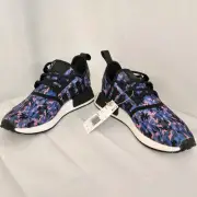 Adidas Kids/Youth 5.5 NMD R1J Boost Multi Color Camo Midsoles Running Shoes