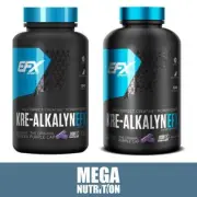 EFX Sports Kre-Alkalyn EFX Creatine Monohydrate Purple Capsules 3 SIZES