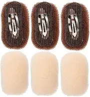 GANAZONO 6Pcs Hair Bump Pad Clips for Women Breathable Volume Enhancers Hair Styling Tools for All Hair Comfortable and Safe Hair Accessories