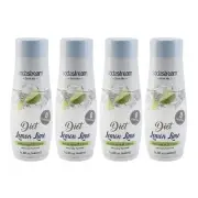SodaStream Diet Zero Lemon Lime NO Aspartame14.8 Fl Oz 4 Pack 440ml FOUR BOTTLE
