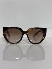 NIB Prada SPR14W-F 01R-0A6 Caramel Tortoise Woman’s Acetate Sunglasses 53mm