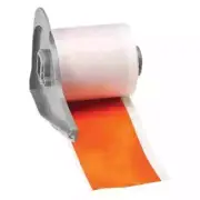 Brady M7c-2000-595-Or Label,2 In W,Outdoor,Orange