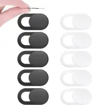 Webcam Cover, 10 Pack Ultra Thin Slide Web Camera Covers for Laptop Mac HP