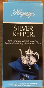 Silver Keeper 18 x 18 Zippered Hagerty Holloware Bag Tarnish Preventive