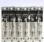 Pilot Acroball Ballpoint Pen Black Ink Refills 0.7mm BRFV-10F-B Set of 6 (Japan import) [Komainu-Dou Original Package]