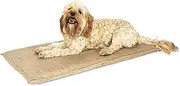 Superior Pet Goods Hessian Foam Dog Mat, Medium, Beige