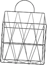 KALLORY Portable Wall Mounted Magazine Holder Delicate Book Organizer for Office Home School Stylish and Practical File Storage Rack Keeps Your Space Neat and Tidy