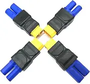 Xingkang XT60 to EC5 Male Female Adapter, XT60 to Male Female EC5 Connector Adapter No Wires RC LiPo Battery Connectors