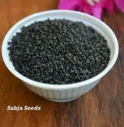 Indian Basil Seeds (Sabja) / Tukmaria - A Natural Super FOOD! FREE SHIP -- 50gm