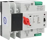 Dual Power Automatic Transfer Switch, 2P Transfer Switch, ZGQ5 100A/2P 220V Uninterrupted 2 Way Transfer Switch Controller