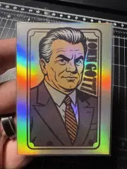 John Gotti Custom Refractor Art Trading Card