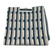 Kirkton House 3pk 45x45cm Blue Patterned Texture Cushion Covers NEW