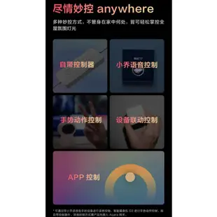 【台北現貨 當日出貨】Aqara 流光溢彩燈帶 T1 網關聯動 支持HomeKit 智能連動