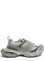 Balenciaga 3XL Distressed Panelled Mesh Sneakers - Light Grey - 41 (IT41 / UK8), Balenciaga Trainers, Faux Leather - 41 (IT41 / UK8) 41 (IT41 / UK8)