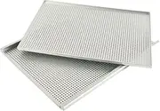 Folpus Puff Pastry Baking Tray Cookie Pans Easy Clean Millefeuille Baking Pan Dish Oven Baking Sheet Two Layer for Bread Dessert, Thickness 2mm