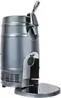 5L Mini Beer Keg Cooler Free Standing W/ Dual Taps 12V DC and 110 AC Compatible