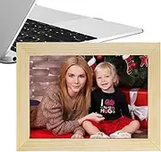 Wooden 4x6 Picture Frame with Thin Border for Modern Home Décor, Stand and Wall Mounting Photo Frame for Family Pictures, Small Collage Frame for Wall Display Family Memorys Frame