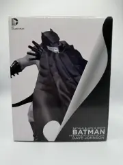 New DC Collectibles Batman Black & White Batman Statue by Dave Johnson Sealed