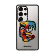 Galaxy S25 Ultra Impact Case Faces by aLILscribble