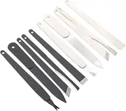 Baluue Complete 10pcs Tool Set Nail Cutters File Buffing Block Cuticle Remover for Home Professional Use
