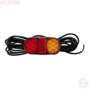 12v 24V Submersible Trailer LED Lights 160mm Right Hand Side with 7.2m Cable