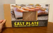 12 x 8 x 1.5 inch Crystal Rock Himalayan Salt Block Plate Slab Cooking Serving