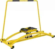 Ski Trainer Machine, Elliptical Cross Trainer, Cardio Exercise Equipment, Accurate Simulation of Skiing, Indoor Exercise Machine, for Hockey, Ice Skating, Tennis, Skiing