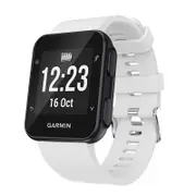 TEGAL Silicone Sport Band Strap For Garmin Forerunner 35 White