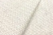 Scalamandre Small Scale Uphol Fabric Cortona Chenille Alabaster 0.75yd 27104-001