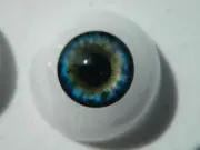 Realistic Life Size Acrylic Eyes for Halloween PROPS, MASKS, DOLLS (26 mm) FL02