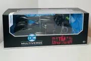 McFarlane DC Multiverse Batcycle The Batman Movie Figure Vehicle New Light Wear