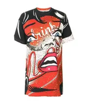 Coca Cola cotton T-shirt dress IT42,IT38,IT36 Multicolor