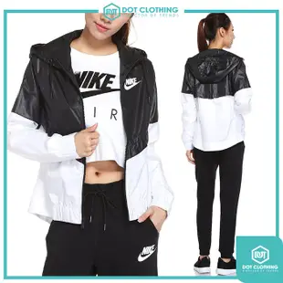 【限時下殺】DOT聚點 NIKE WINDRUNNER 黑米白 拼接 26度 風衣 運動外套 女款 804948-010