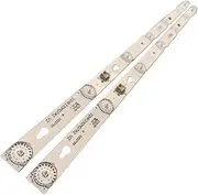 [SENHE] 6v LED Backlight Strip 32inch TV 4C-LB3207-HQ1 32HR330M07A2 V2 L32E181 L32F1680B L32F3301B L32F3303B 32S3750 LVW320CSOT Compatible with TCL (Color : 20 Set)