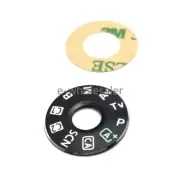 2PCS Top Function Dial Mode Plate Interface Cap Button for Canon EOS 6D +tape